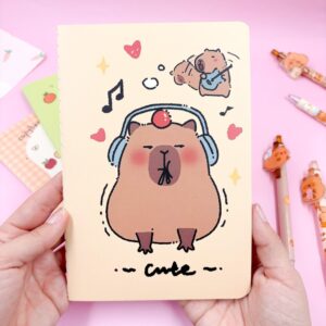 Caderno Grampeado 19x13 cm CAPIVARA - UND