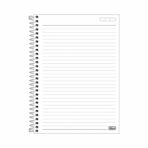 Caderno Universitário Espiral 1M 80 fls SPICE FEMININO - TILIBRA - UND