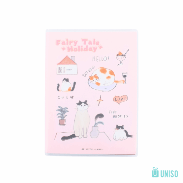 Caderno Pautado Gato Holiday 80 fls 92x12,6cm - UNISO - UND