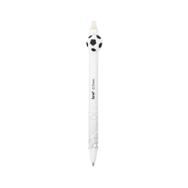Caneta Gel Esferográfica Apagável 0.7mm Soccer BRW