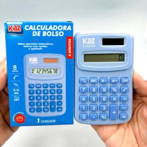 Calculadora de Bolso 8 Dígitos KAZ - UND
