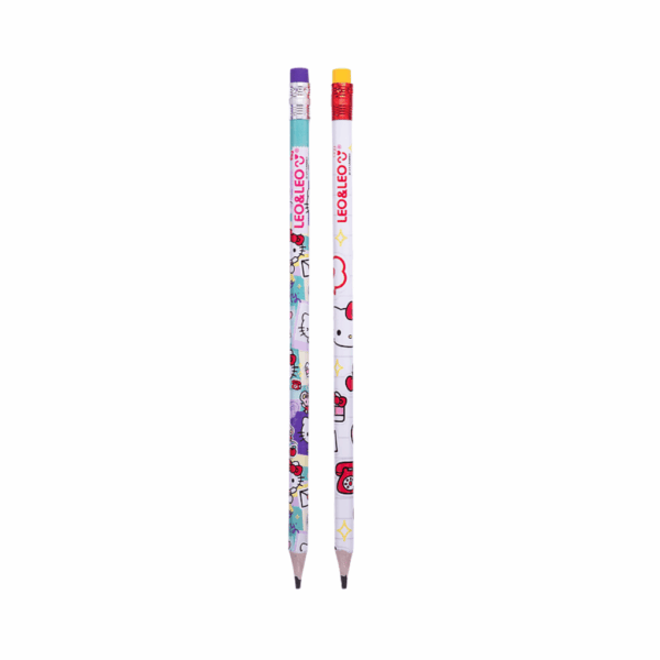 Kit Escolar Hello Kitty Leo e Leo - Blister 6 Itens