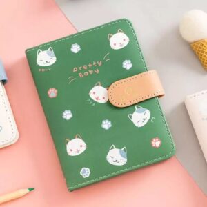 Caderno Luxo Gatinhos 96 Fls 105 x 140mm Importado