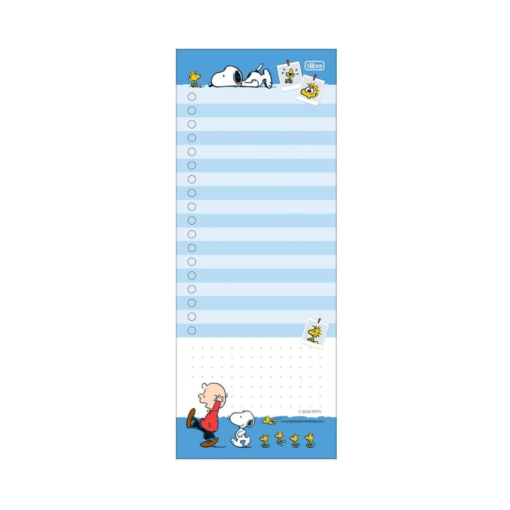 Bloco Tilembrete G Snoopy 82x209mm 50 Fls - TILIBRA - UND