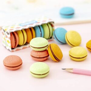 Borracha Macaron Lovelypen - Estojo c/5 Borrachas