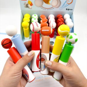 Marca Texto Fofo Bolinhas - Cx 24 Und