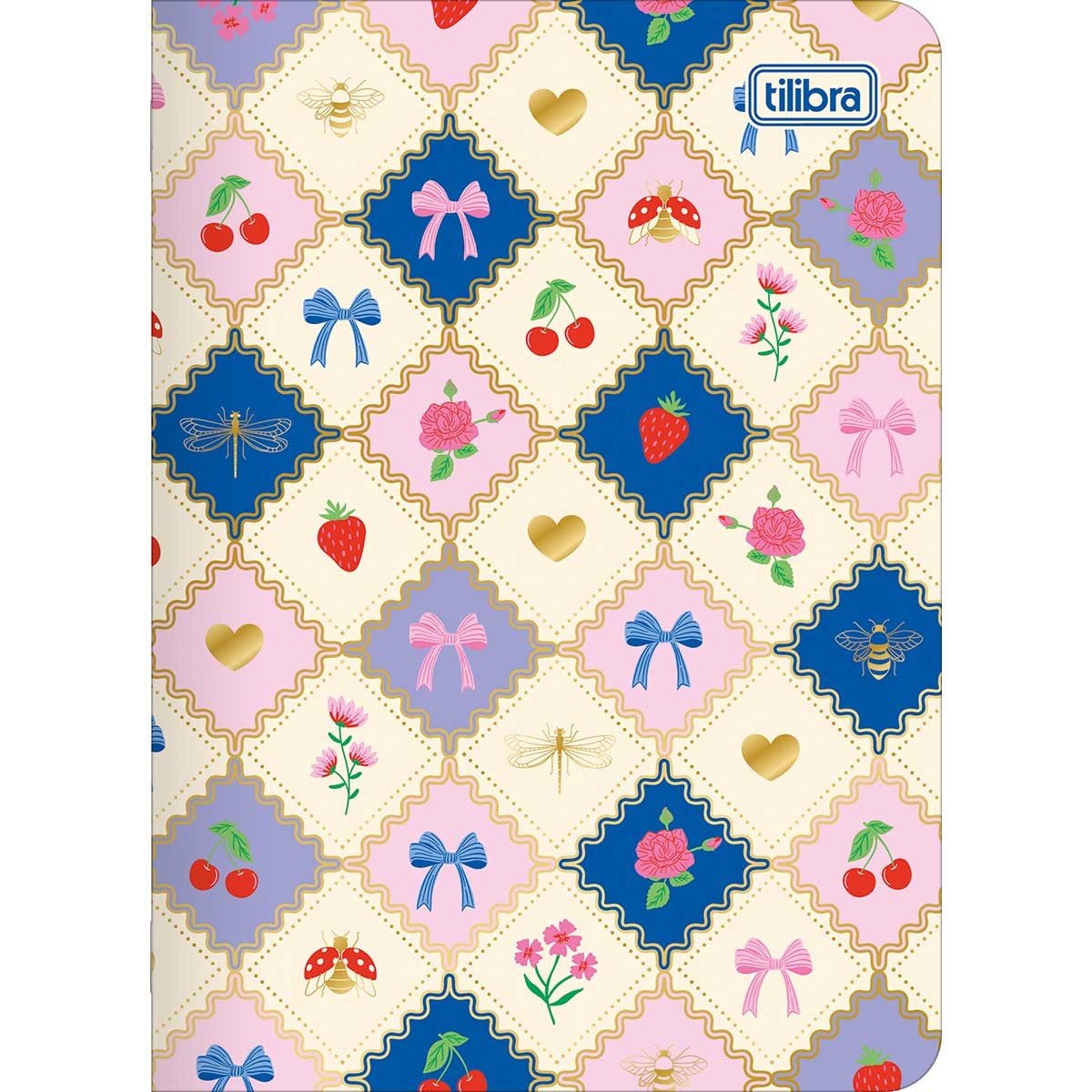Mini Caderneta Grampeada Flexível 32 fls TREND ENCANTO - TILIBRA - UND
