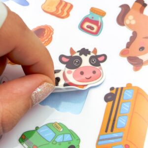 Kit Cenário Educativo Adesivo Gelatina Padaria + Diversos - IMPORTADO - UND