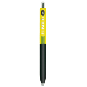 Caneta Esferográfica BE BOLD MAX Gel Retrátil Preto 0.5mm NEWPEN - UND