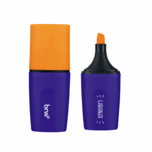 Marca Texto Neon Mini c/ Cheiro BRW - KIT 6 UND