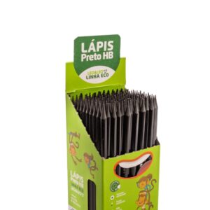 Lápis Hb Ecológico Sextavado Leo e Leo Caixa 144 Unidades
