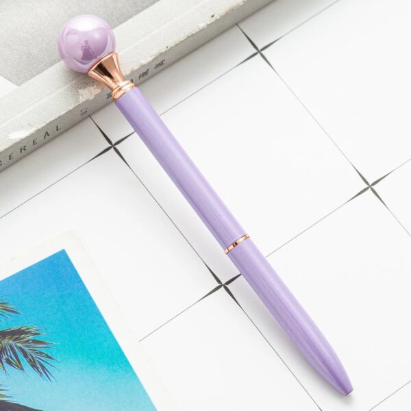 Caneta Premium pastel Bolinhas