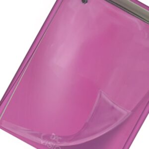 Porta Fichas Vertical Argolado Vision Rosa DAC