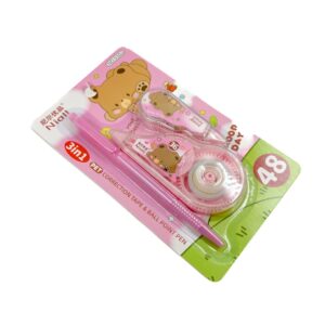 Kit bichinhos - 2 Corretivos em fita + Caneta