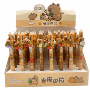 Caneta Clic Apagável CAPIVARA Fruit - UND