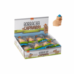 Borracha Capivara 3D - BRW - 6 UND