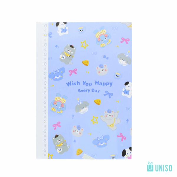 Caderno Capa Dura Sweet Time Bichinhos B6 112 Fls 12,2x17,8cm - UNISO - UND