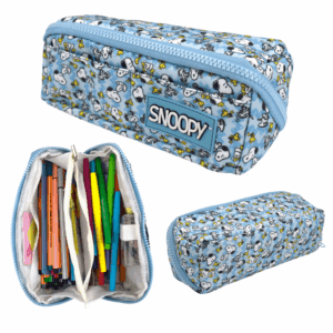 Estojo Transversal Azul Snoopy - DAC