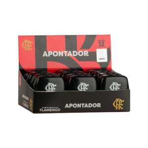 Apontador Duplo Flamengo c/ Depósito - SKYPAPER - CX 12 UND