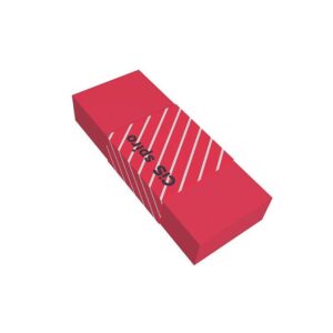 Borracha Quadrada CIS Spiro - KIT 5 UND