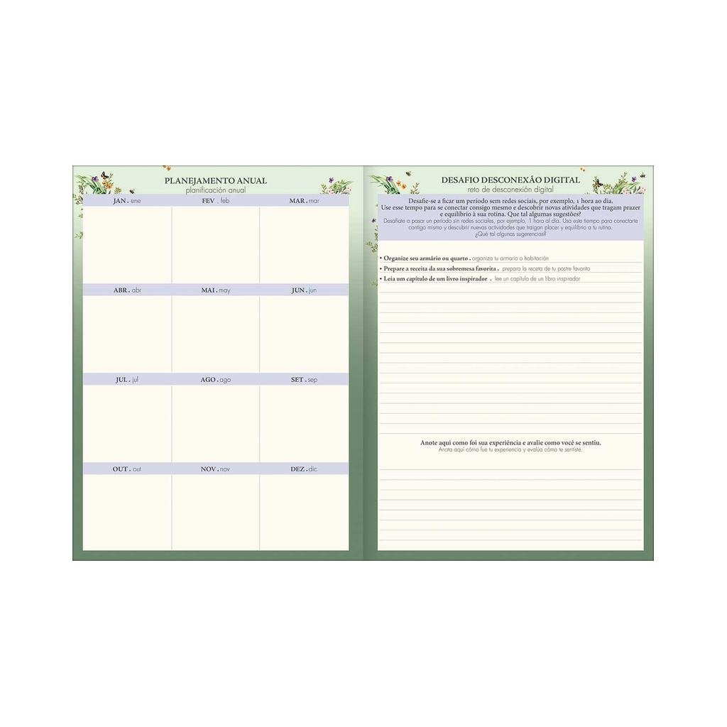 Planner 2027 Grampeado Naturalis 20x27,5cm - TILIBRA - UND