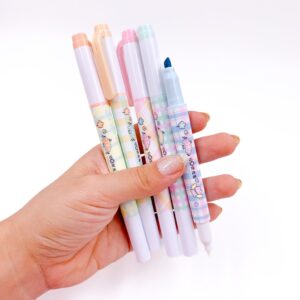 Marca Texto Apagável Gatinho Fofo - Blister 5 Und