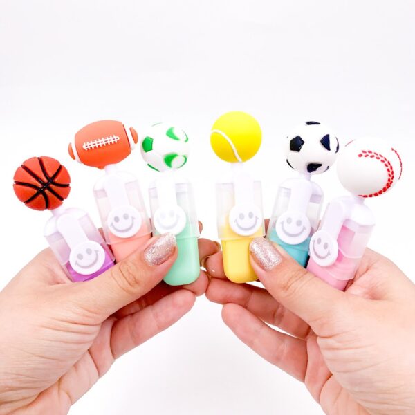 Marca Texto Bolinhas 6 Cores