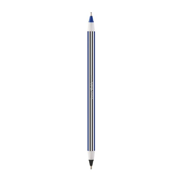 PROMOÇÃO - KIT 2 Potes Caneta Esferográfica Doble 1.0mm Bazze 24 Und
