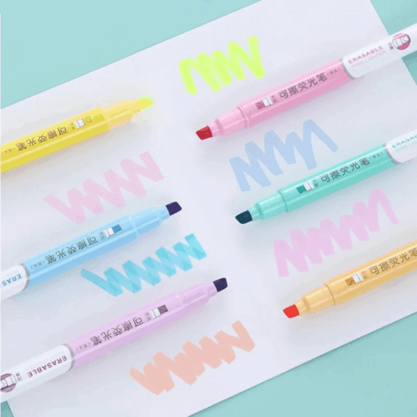 Marca Texto Apagável Dreamy Colors 6 Cores - BLISTER