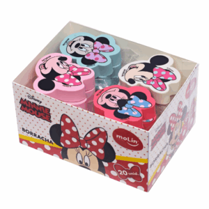 Borracha Minnie Mouse MOLIN - KIT 4 UND