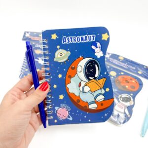 Mini Caderno Astronauta c/ Caneta