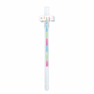 Caneta Esferográfica Gel Colorida Cute BRW