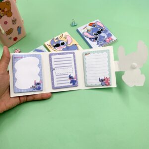 Bloco de Notas Adesivado Sanfona STITCH - UND