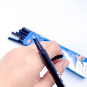 Caneta Hidrográfica Fineliner 0.4mm Preta KAZ - CX 10 UND