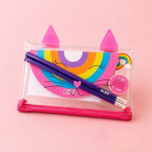 Kit Escolar Cute 7 Peças - FOFY - BLISTER