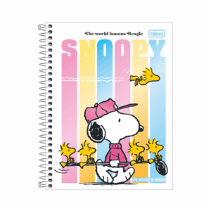 Agenda Planner Espiral 17,5 x 24 cm SNOOPY - TILIBRA - UND