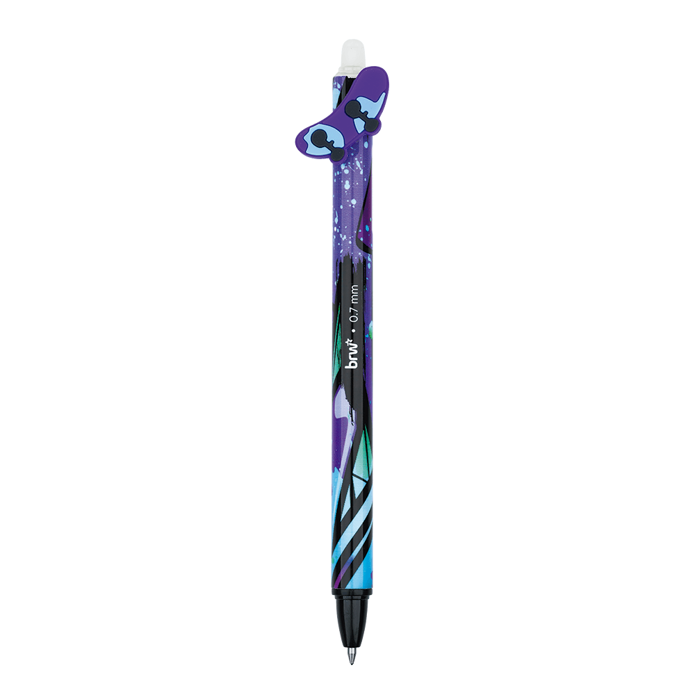 Caneta Esferográfica Apagável 0.7mm Skate - BRW - UND