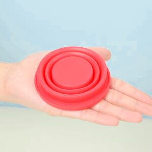Copo Retrátil Silicone - Pacote 3 Und