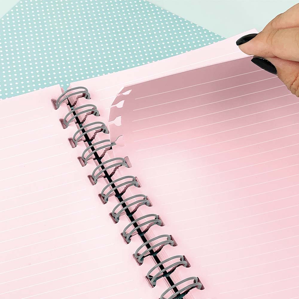 Caderno Smart Universitário 10 Divisórias Milky 80 fls - DAC