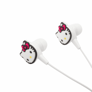 Fone de Ouvido Hello Kitty c/ Microfone Letron - Blister 1 Und