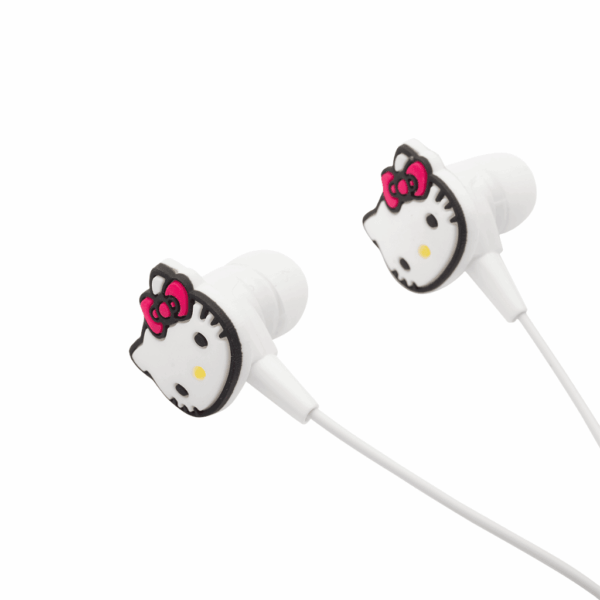 Fone de Ouvido Hello Kitty c/ Microfone Letron - Blister 1 Und