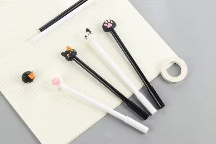 Caneta Fofa Gatinho Sushi - IMPORTADO - PACOTE 6 UND