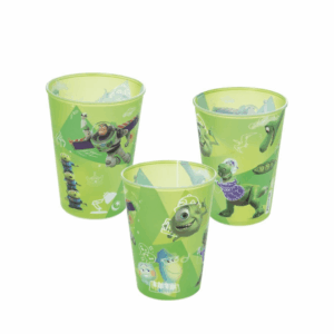 Copo Disney Pixar Sortido 320ml - PLASÚTIL - UND