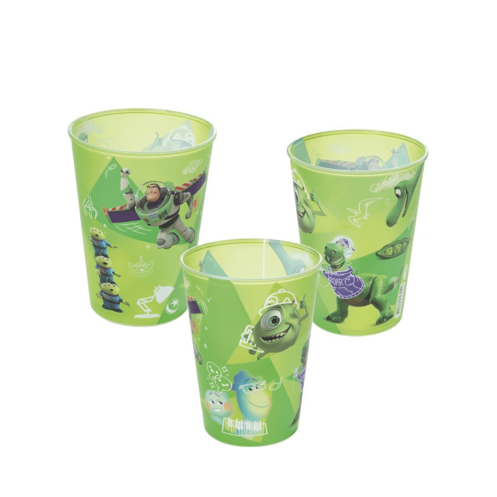 Copo Disney Pixar Sortido 320ml - PLASÚTIL - UND