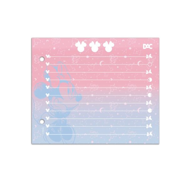 Refil de folhas para Mini Ficheiro Horizontal Minie DAC