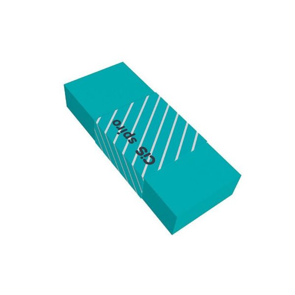 Borracha Quadrada CIS Spiro - KIT 5 UND
