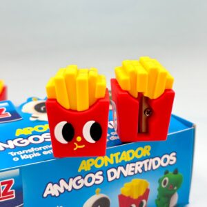 Apontador Emborrachado Amigos Divertidos KAZ - KIT 6 UND