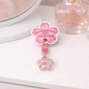 Chaveiro Pingente Charm Flor Cute Colors -  IMPORTADO  - UND