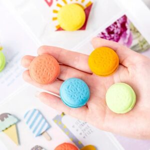 Borracha Macaron Lovelypen - Estojo c/5 Borrachas
