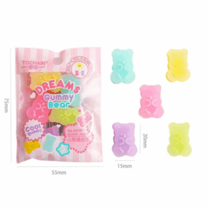 Borracha Mini Gominhas Ursinhos Saquinho c/4 Und